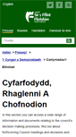 Mobile Screenshot of cyfarfodyddpwyllgor.siryfflint.gov.uk